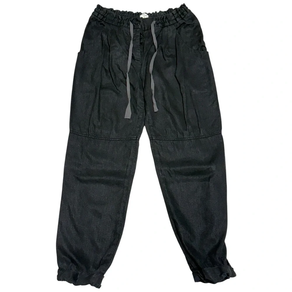Wilfred Aritzia Black Utility Jogger Pants‎ Women’s Size 0 XS Drawstring Waist